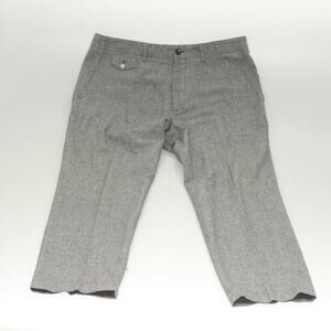 Louis Vuitton Cotton Bottoms Pants Gray